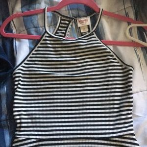 Mossimo simple white and black dress